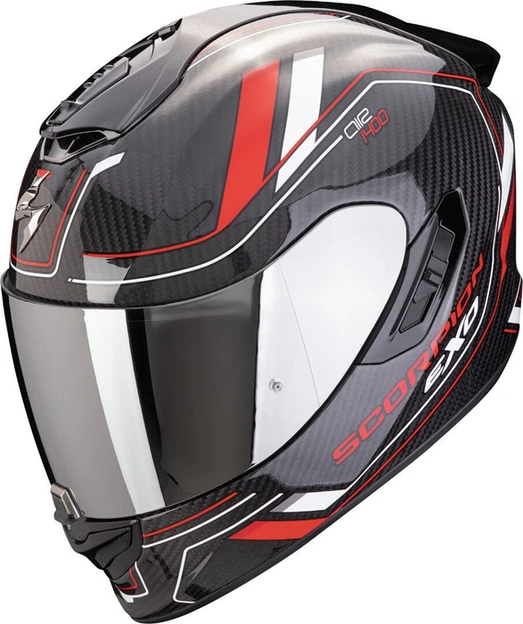 Scorpion EXO-1400 Evo II Carbon Air Mirage schwarz/rot
