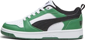 Puma Rebound V6 Lo puma white/puma black/archive green (Junior)