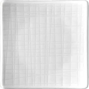 Rosenthal Mesh Weiß Teller quadratisch flach 9x9cm
