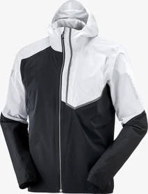 Salomon Bonatti Trail Laufjacke deep black/white (Herren)