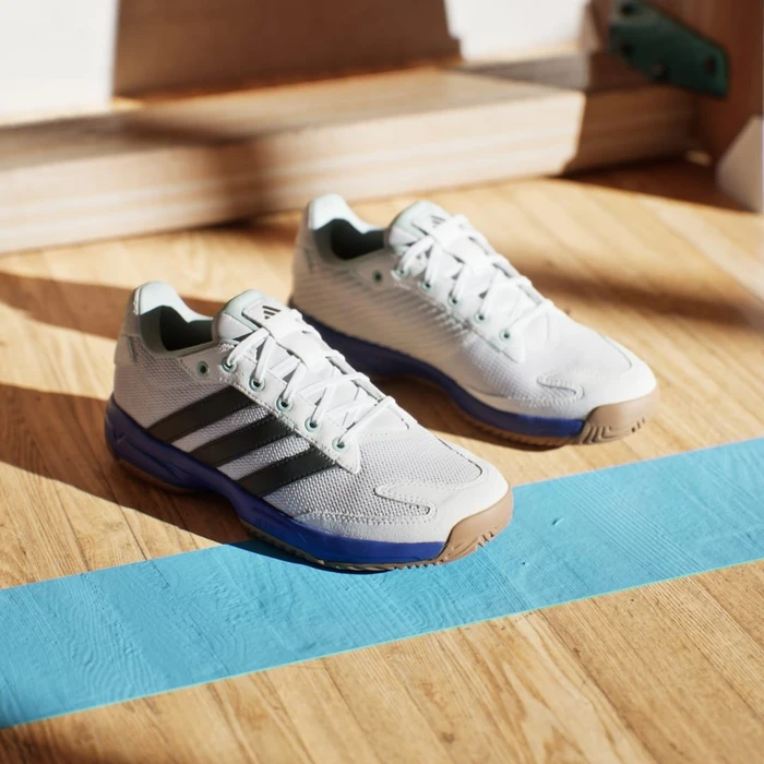 adidas Stabil Indoor cloud white/core black/lucid blue (Junior)