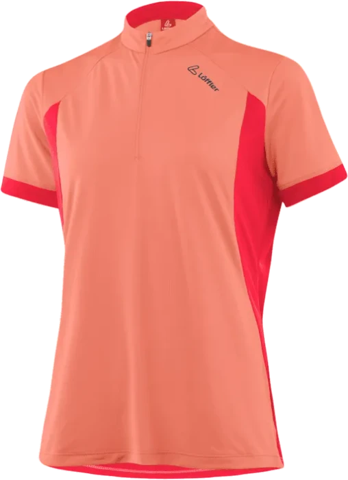 Löffler Alpha 23 Half-Zip Trikot kurzarm lotus (Damen)