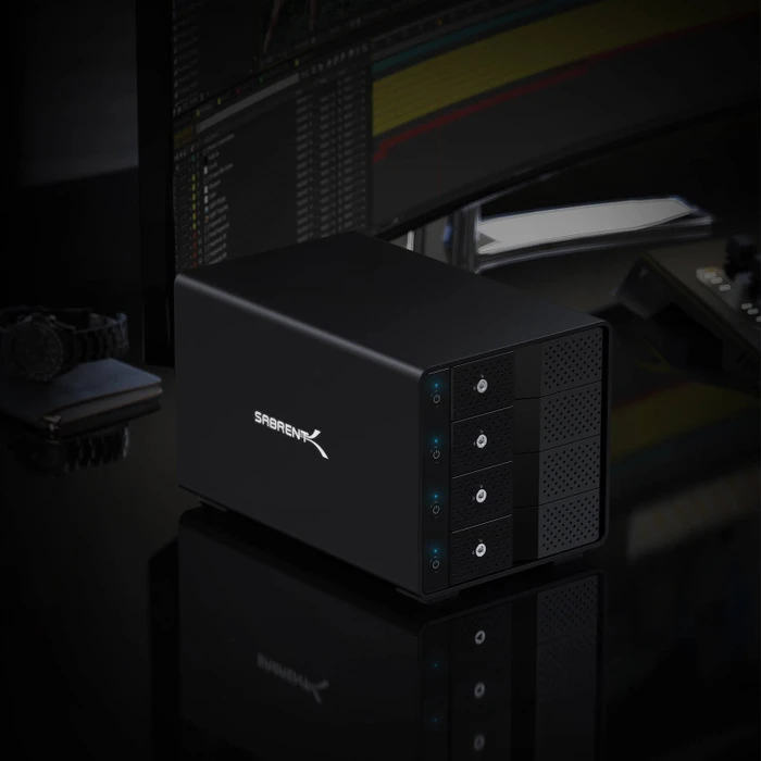 Sabrent 4-Bay Docking Station, 3.5", USB-C 3.1