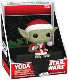 FunKo Pop! - Star Wars - Holiday Stocking Hanger Yoda in Santa Outfit