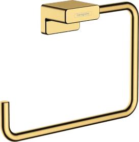 Hansgrohe AddStoris Handtuchring polished gold optic