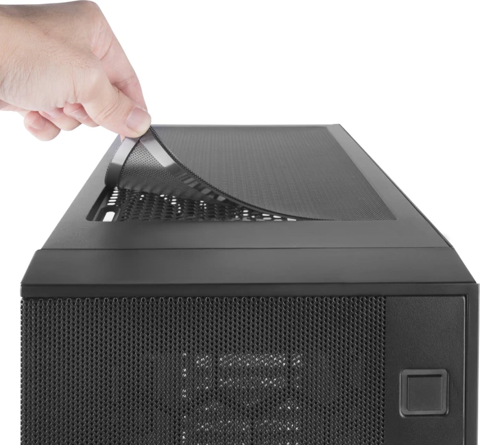 SilverStone Fara R1 Pro, schwarz, Glasfenster