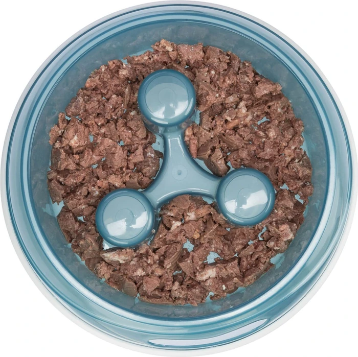 Trixie Slow Feeding Kunststoffnapf, stapelbar, Ø27cm, verschiedene Farben