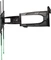 Hama TV-Wandhalterung Fullmotion Ultraslim 3 Sterne L schwarz Vorschaubild