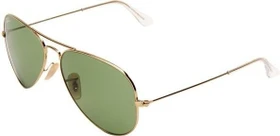 Ray-Ban RB3025 Aviator Classic 58mm gold/green classic