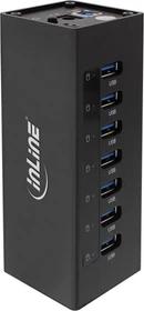 InLine USB-Hub, 7x USB-A 3.0, USB-B 3.0 [Buchse] (35395B)