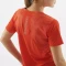Salomon Sense Aero Laufshirt kurzarm fiery red/scarlet ibis (Damen) Vorschaubild