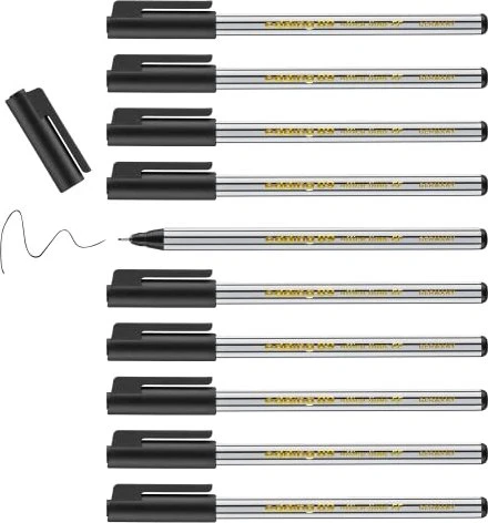 edding 89 Office Fineliner EF schwarz, 10er-Pack