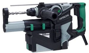 Hitachi DH28PD Elektro-Bohr-/Meißelhammer inkl. Koffer + Absaugeinheit