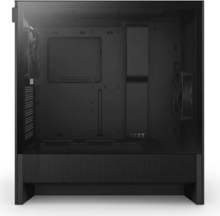 NZXT H5 Flow (2024), schwarz, Glasfenster