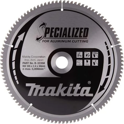 Makita Specialized Kreissägeblatt 100Z, 305x2.4x30mm, 1 Stück