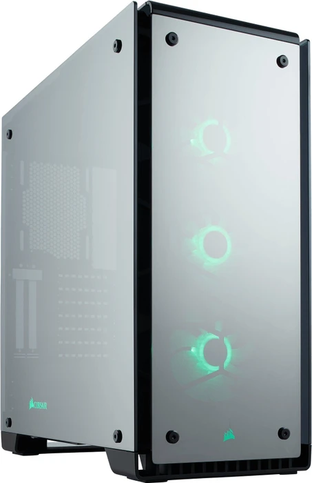 Corsair Crystal Series 570X RGB Mirror Black, schwarz, Glasfenster