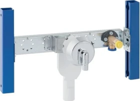 Geberit Duofix Traversenelement für Waschmaschine, Wandarmatur Aufputz, mit UP-Siphon