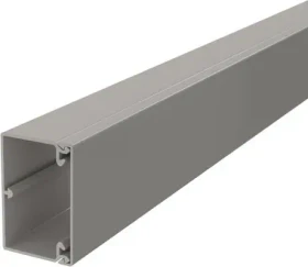 OBO Bettermann WDK40060GR Kabelkanal, 60x40mm, 2m, steingrau