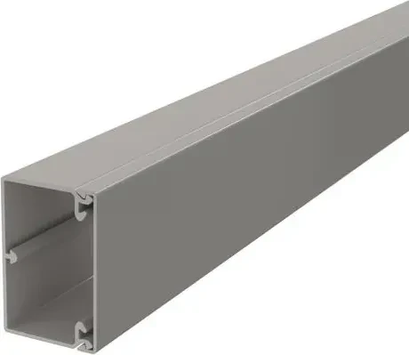 OBO Bettermann WDK40060GR Kabelkanal, 60x40mm, 2m, steingrau