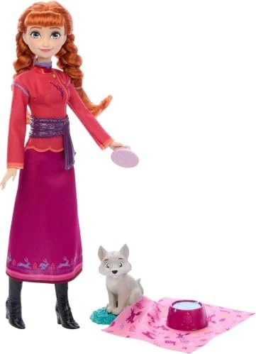 Frozen Anna mit Polarfuchs