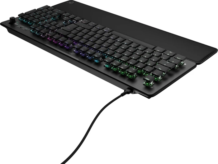 Turtle Beach Vulcan II XP, schwarz, LEDs RGB, TITAN HS Tactile Brown, USB, DE