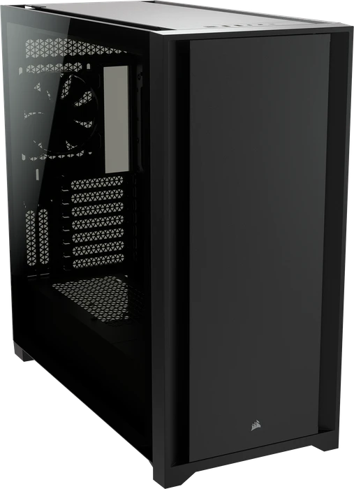 Corsair 5000D, schwarz, Glasfenster