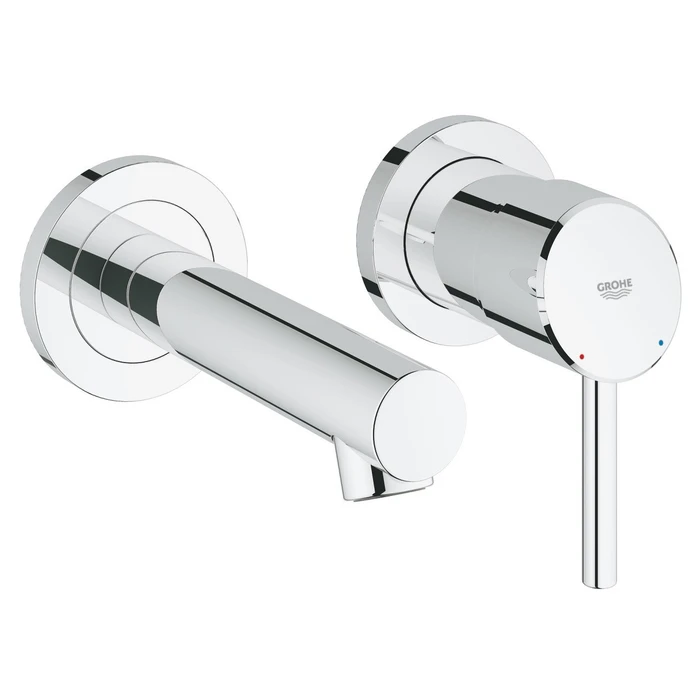 Grohe Concetto 2-Loch-Waschbeckenarmatur chrom