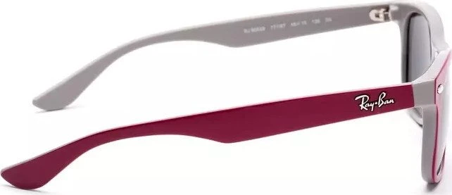 Ray-Ban RB9052S New Wayfarer Junior 48mm violett-grau/grau (Junior)
