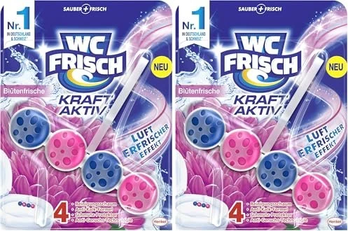 Henkel WC Frisch Kraft Aktiv Blütenfrische WC-Duftspüler, 1 Stück