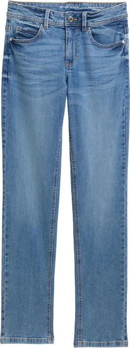 Tom Tailor Alexa Straight Jeans mit Bio-Baumwolle Jeans light stone bright blue denim (Damen)