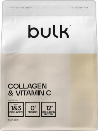 Bulk Powders Kollagen & Vitamin C Apfel 500g
