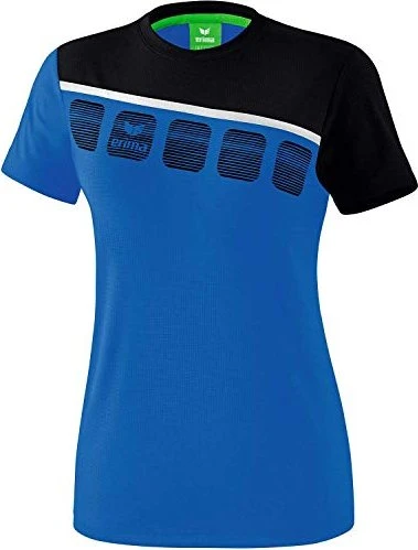 Erima 5-C Funktionsshirt kurzarm new royal/black/white (Damen)