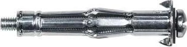 fischer HM 5x65 S K Hohlraum-Metalldübel Schrauben/Dübel-Sortiment, 4 Stück
