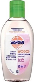Sagrotan Kamille und Lotus Handdesinfektionsgel, 50ml