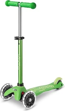 Micro Mini Micro Deluxe LED Kickboard grün