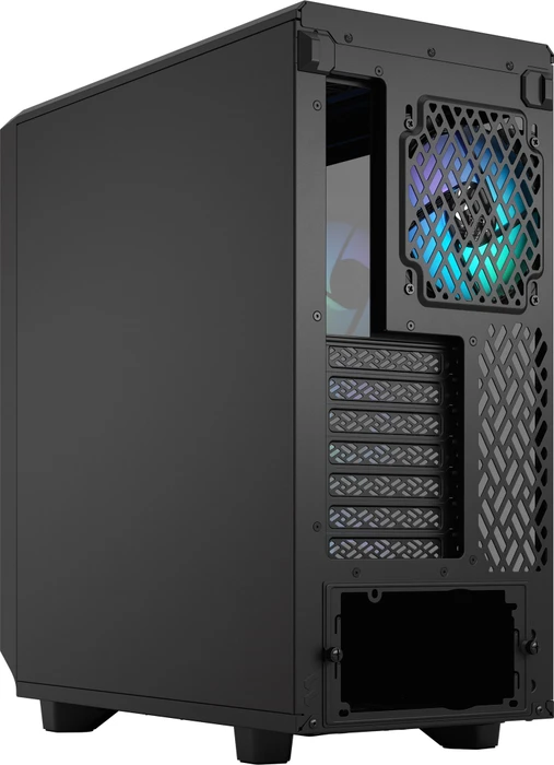 Fractal Design Meshify 2 Compact Lite RGB Black TG Light Tint, Glasfenster