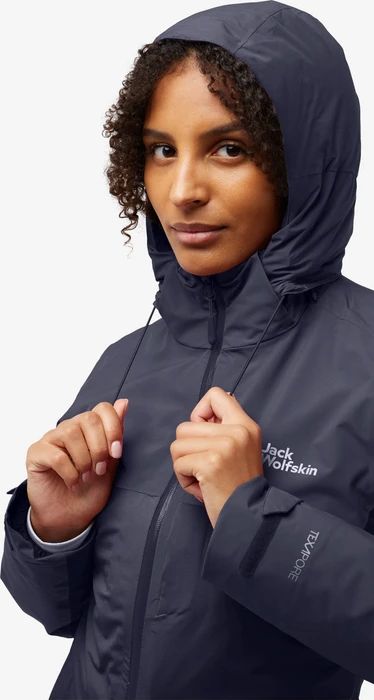 Jack Wolfskin Hunberg 3in1 Funktionsjacke graphite (Damen)