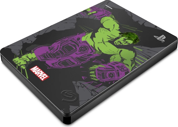 Seagate Game Drive for PlayStation - Marvel Avengers Limited Edition, 2TB, Hulk, USB 3.0 Micro-B