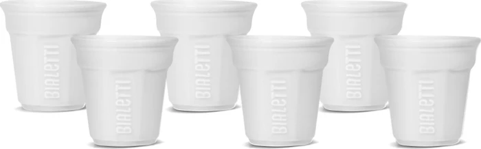 Bialetti - cup - white (pack of 6)
