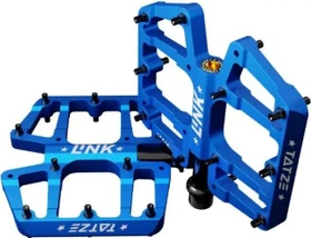 Tatze Link TI Lightweight Kombipedale blau