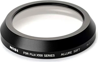 Nisi Allure Soft Filter schwarz für Fujifilm X100 Serie