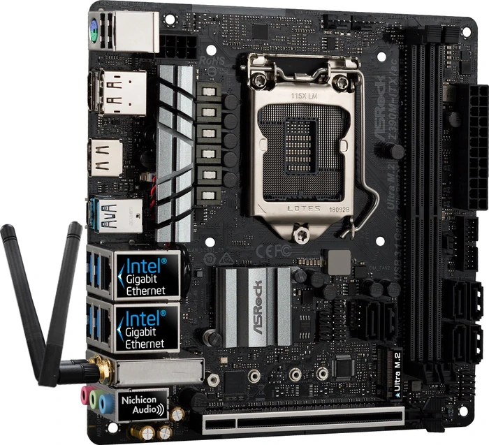 ASRock Z390M-ITX/ac (Intel 1151 v2)