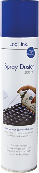 LogiLink Spray Duster Druckluft-Spray, 400ml