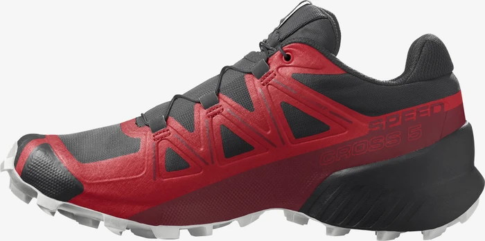 Salomon Speedcross 5 goji berry/white/black (Herren)