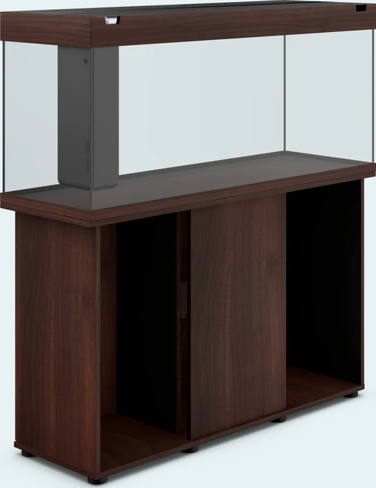 Juwel Rio 240 LED Aquarium-Set mit Unterschrank, dunkles Holz/dunkles Holz, 240l