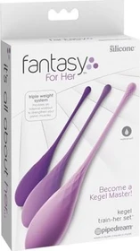 Pipedream Fantasy For Her Kegel Train-her Set, 3-tlg.