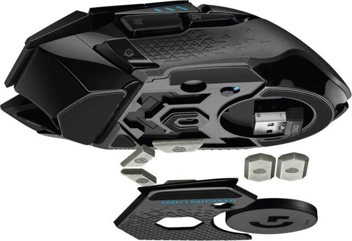 Logitech G502 Lightspeed Wireless Gaming Mouse, USB