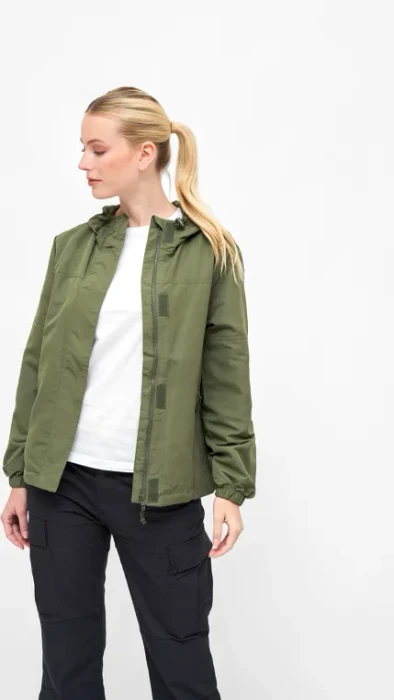 Brandit Windbreaker Summer Frontzip Jacke olive (Damen)
