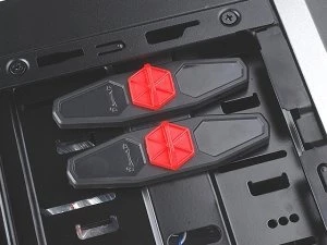 SilverStone Redline Series RL01B USB 3.0, Acrylfenster