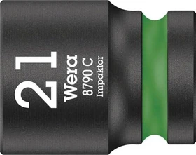 Wera 8790 C Impaktor Außensechskant Steckschlüssel 1/2", 21x38mm